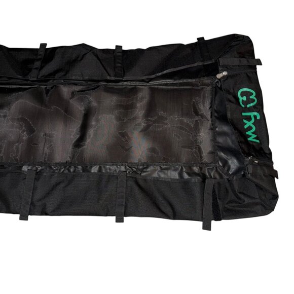 New Open FXW Dog Playpen Mesh Cover Top Black Fits 6 Panel 24" Height Visibility - Picture 6 of 8